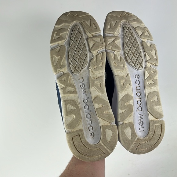 New Balance x 90 women’s size 7 minimalist blue white athletic shoes sneakers - Picture 8 of 10